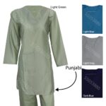 Uniform Tetron Punjabi Full Sleeves (L-V-HL-T24) - Image 2