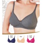 Non-Padded Comfortable Regular Wear Bra B-CUP (T-118) - Image 2