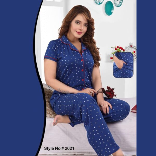 Printed Women Pajama Set (2021)