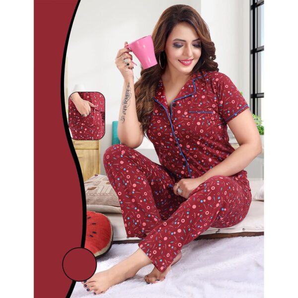 Cotton Women Pajama Set (225)