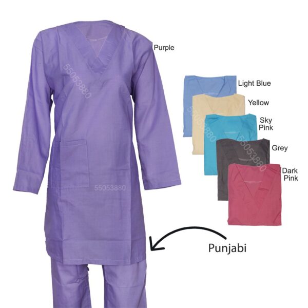 Uniform Tetron Punjabi Full Sleeves (L-V-HL-T24)