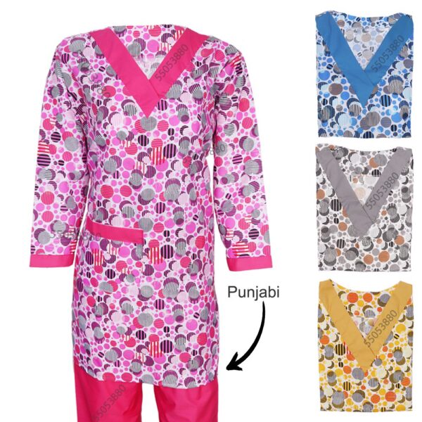 Uniform Tetron Punjabi Full Sleeves يونيفورم تيترون بنجابي (L-V-HL-T164)