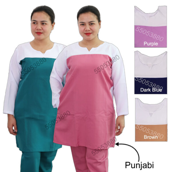 Uniform Kreb Punjabi Full-Sleeves يونيفورم كريب بنجابي (L-HL-K187)
