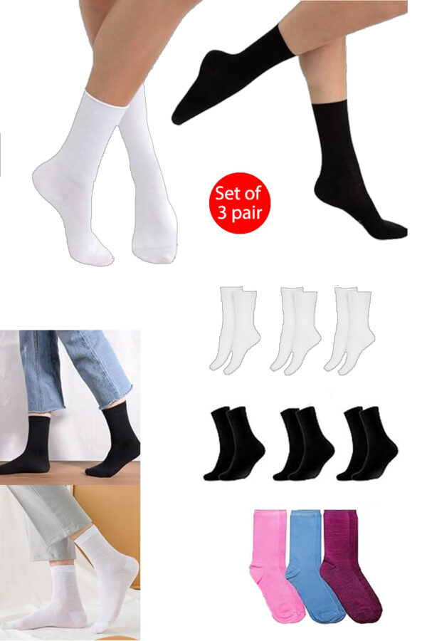 Regular Everyday Socks Set of 3 pair (AS4)