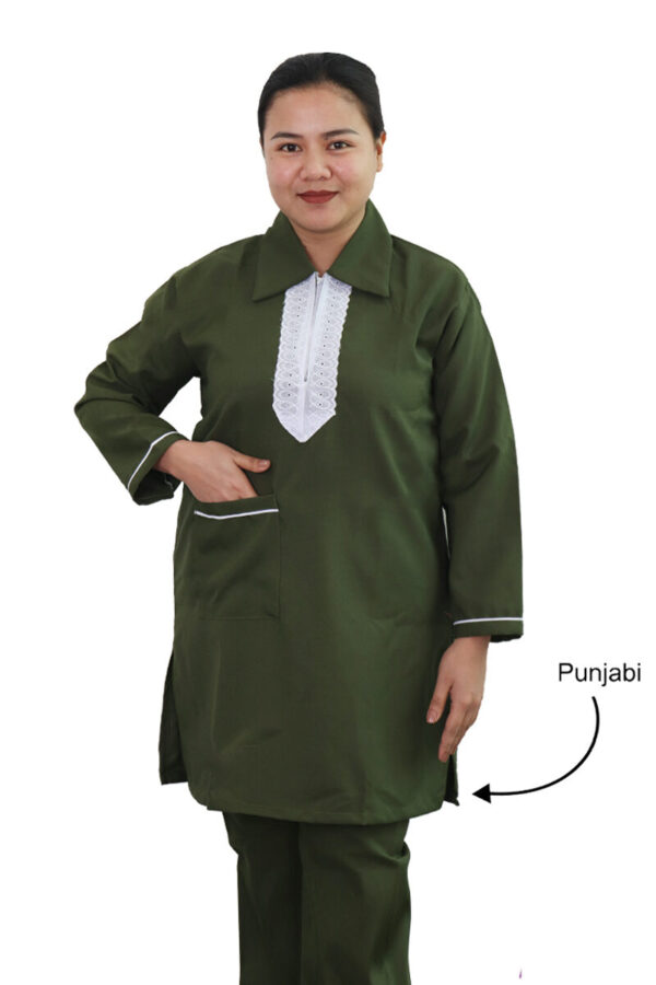 Uniform Kreb Full-Sleeves Punjabi يونيفورم كريب كم تويل بنجابي (K202)