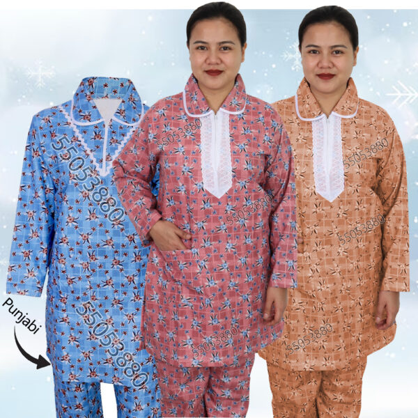 Uniform Fanilla Punjabi for Winter يونيفورم شتوي بنجابي (L-HL-TH20)