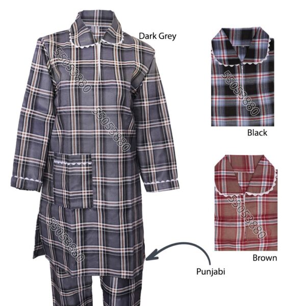 Uniform Cotton Full-Sleeves يونيفورم قطن كم تويل (L-HS-C226)