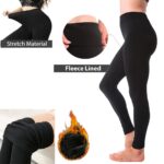 Winter Stretch Leggings with Inner Fleece (WL12)