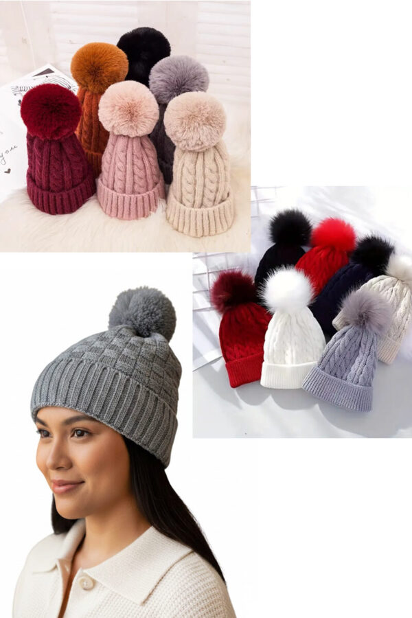 Thick Woolen Beanie Cap (TWB2)