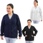 High Quality Women Woolen Cardigan Sweater (BCW1)