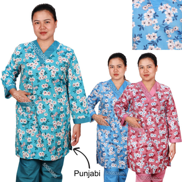 Uniform Tetron Punjabi Full Sleeves يونيفورم تيترون بنجابي كم تويل (L-HL-T59)