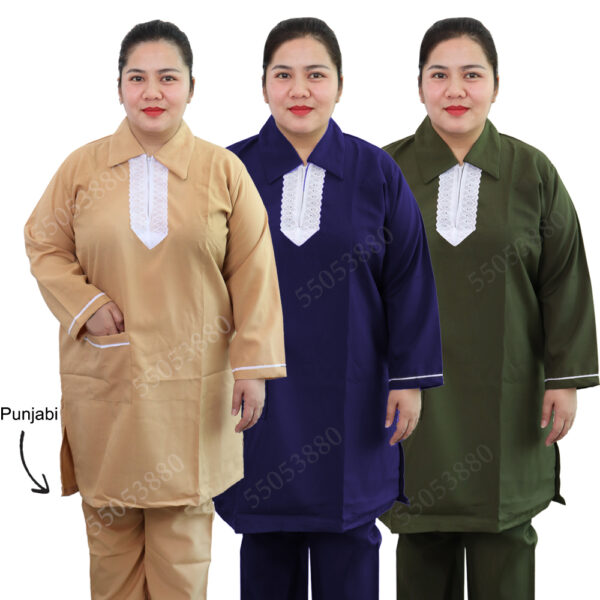 Uniform Kreb Punjabi Full-Sleeves Jumbo يونيفورم كريب بنجابي  (L-HL-KJ202)