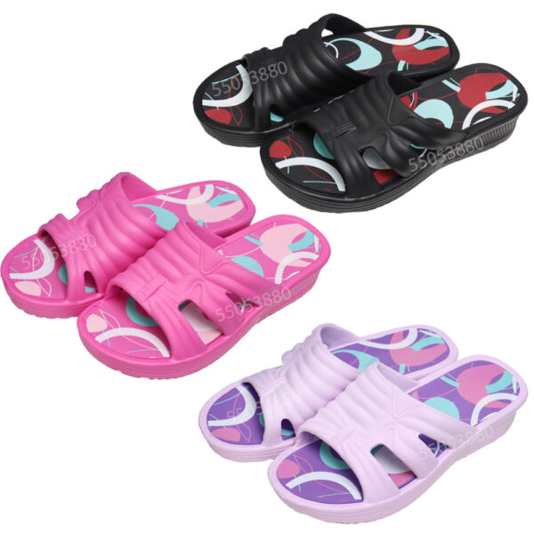 Stylish Rubber Slip-on Slippers (XX385)