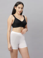 Cotton/Polyester Non-Padded Thick Cloth T-Shirt Bra B-CUP (2303BK) - Image 3