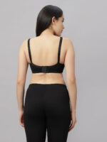 Cotton/Polyester Non-Padded Thick Cloth T-Shirt Bra B-CUP (2302-BK) - Image 2