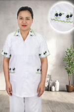 Uniform Gabarden Assorted Colors Embroidery يونيفورم جبردن (G239)