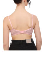 Printed Non Wired Soft Padded Full Coverage Bra (NV1) - Image 3