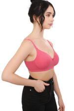 Soft Padded Printed Non Wired Full Coverage Bra (NV6) - Image 4