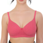 Soft Padded Printed Non Wired Full Coverage Bra (NV6)