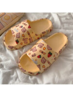 Printed Rubber Comfortable Slipper (L0033)