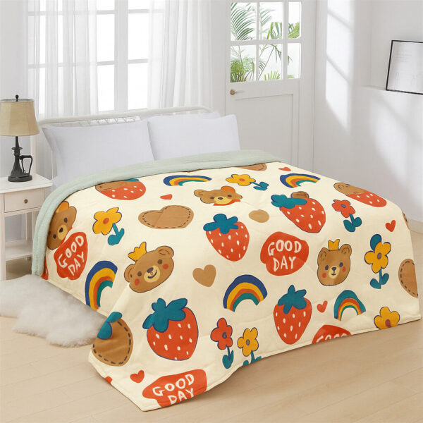 Children Single Bed Comforter Teddy Bear 160 x 220 cm (SBC4)