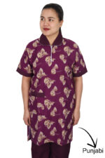 Printed Uniform Kreb Punjabi يونيفورم كريب بنجابي (K182)