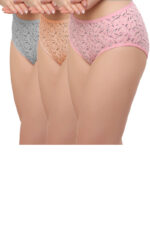 Women Cotton Panties Pack of 3 pcs (7081)