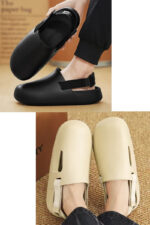 Thick Soled Rubber Comfortable Slipper (L053)
