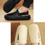 Thick Soled Rubber Comfortable Slipper (L053)