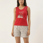Trendy Shorts Sleeveless Set Loungewear (SH-8127)