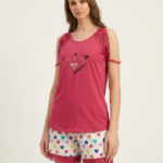 Trendy Shorts Sleeveless Set Loungewear (SH-8011)