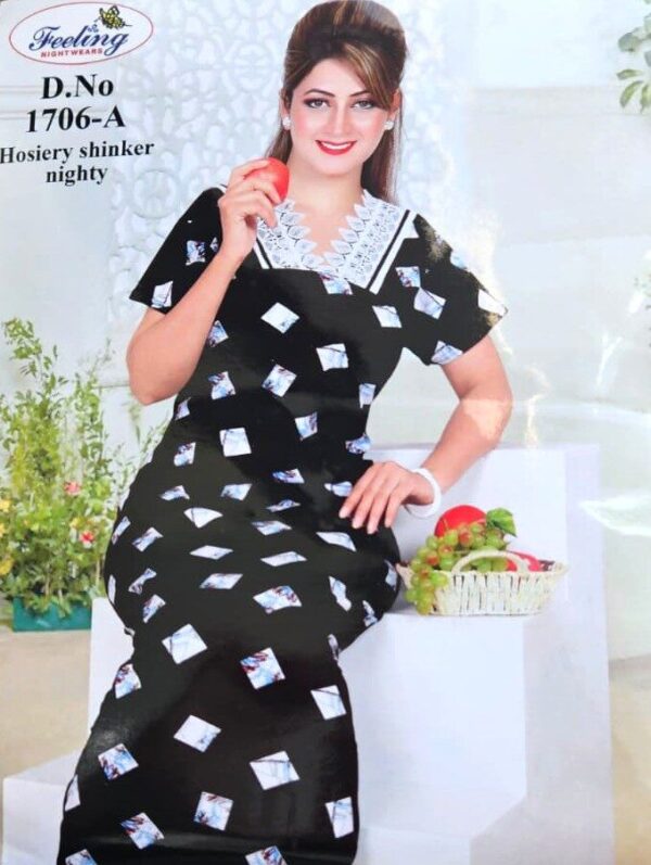 Cotton Nightwear/Maxi Free size (1706)