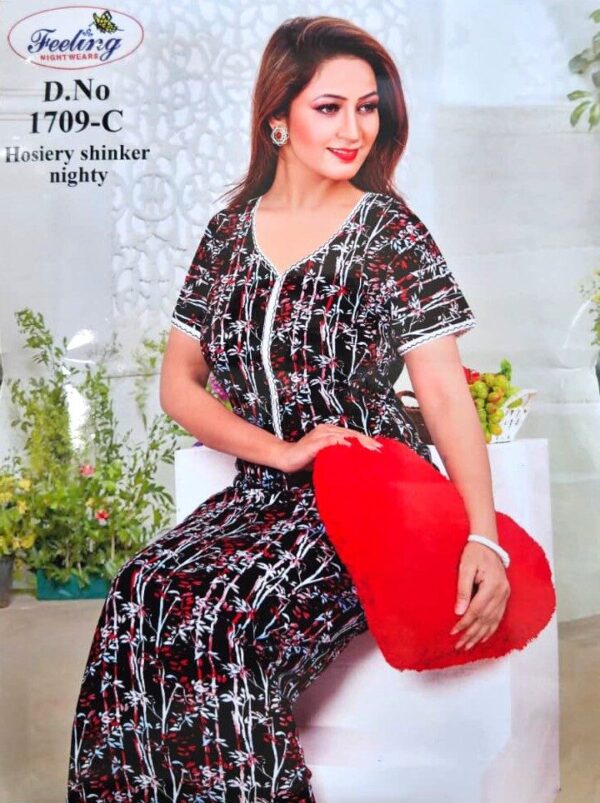 Cotton Nightwear/Maxi Free size (1709)