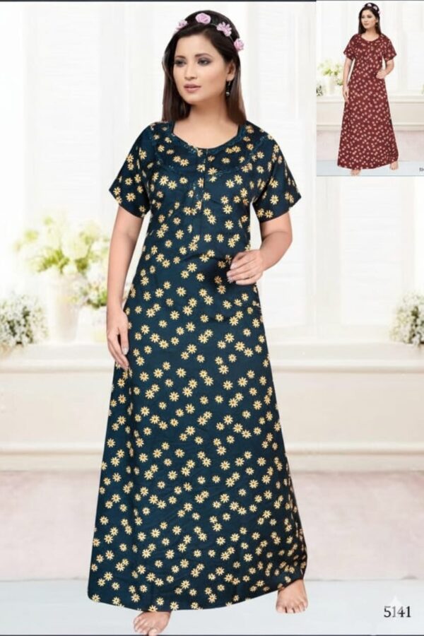 Cotton Nightwear/Maxi Free size (5141)