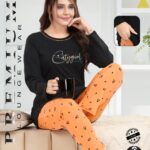 Full Sleeves Cotton Pajama Set (1368)