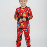 Boys Soft Cotton Superhero Pajama Set (KP1)