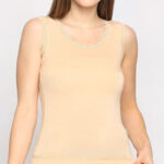 Soft Sleeve-Less Inner-wear With Lace (jessica)