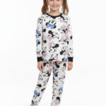 Girls Soft Cotton Minnie Mouse Pajama Set (KP2)