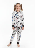 Girls Soft Cotton Minnie Mouse Pajama Set (KP2)