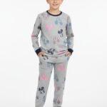 Boys Soft Cotton Mickey Mouse Pajama Set (KP3)