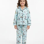 Girls Soft Cotton Marmaid Pajama Set (KP8)