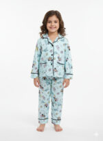 Girls Soft Cotton Marmaid Pajama Set (KP8)