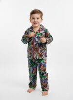 Boys Soft Cotton Superheros Pajama Set (KP11)