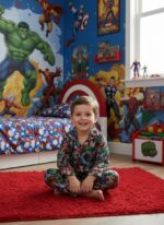 Boys Soft Cotton Superheros Pajama Set (KP11) - Image 2