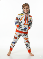 Boys Soft Cotton Hot Wheels Hoodie Set (HKP13)