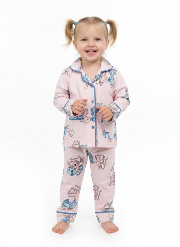 Girls Soft Cotton Snitch Pajama Set (KP15)