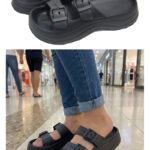 Women Thick 2 Strap Rubber Slipper (L3030)