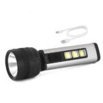 LED Flashlight With USB Charger (C-66)