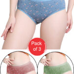 Women Cotton Panties Pack of 3 pcs (A3192)