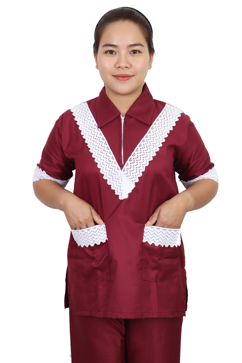 G259 maroon Uniform Gabarden يونيفورم جبردن (G259) - Image 1